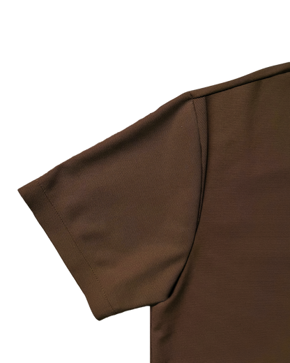 HERITAGE BROWN | SEMI FORMAL SHIRT | WAQT-E-DAUR