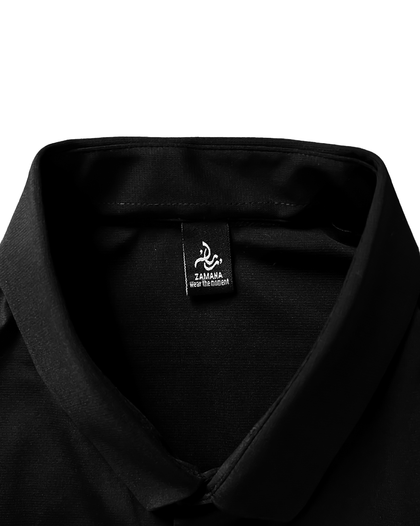 ETERNAL BLACK | SEMI FORMAL SHIRT | WAQT-E-DAUR