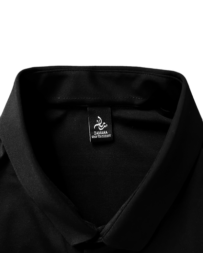 ETERNAL BLACK | SEMI FORMAL SHIRT | WAQT-E-DAUR