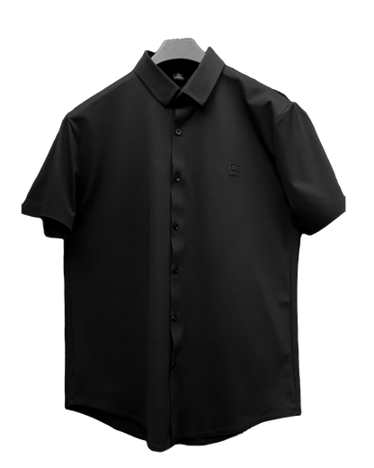 ETERNAL BLACK | SEMI FORMAL SHIRT | WAQT-E-DAUR